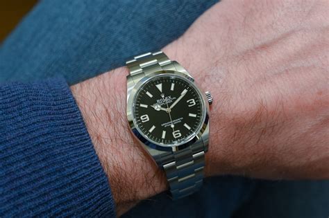 rolex explorer 36 on 7.5 inch wrist|rolex explorer 1 36mm 124270.